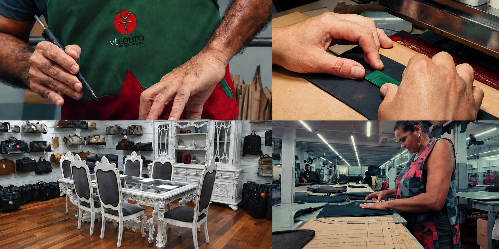 Produção artesanal e showroom VTCouro
